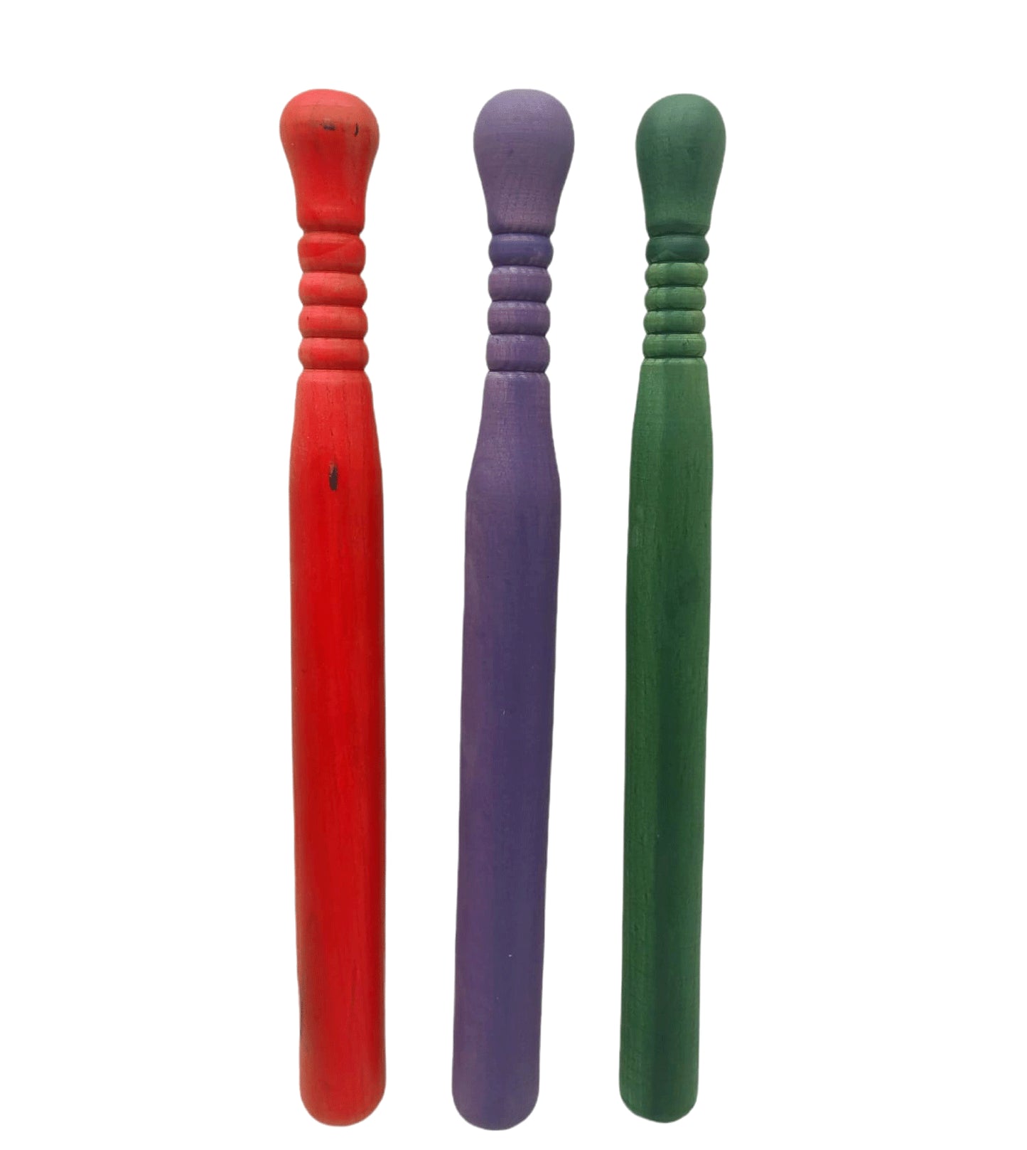 HORNBEAM BASEBALL BAT PAINTED SHORT - 50CM (5347)
