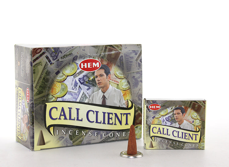 Call Clients Aromatic Conical Incense