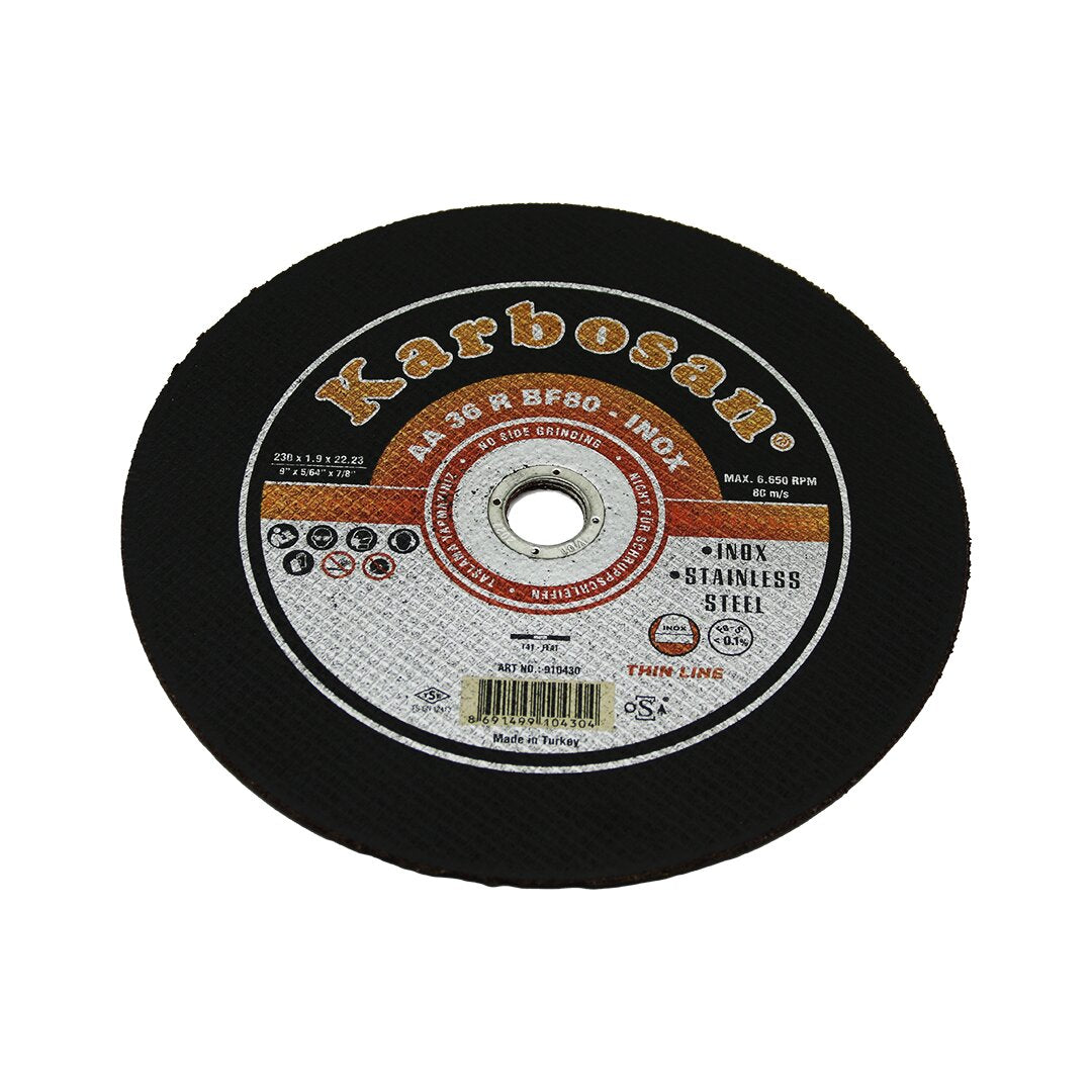 INOX METAL CUTTING DISC 230MMX1.92X22 (5347)