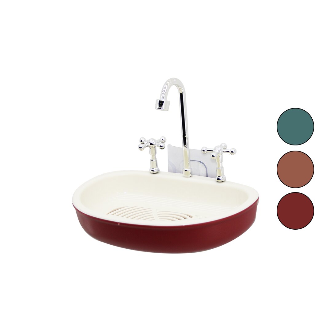 SOLID SOAP DISH WITH SINK FIGURE (5347)