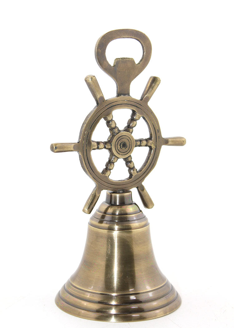 Brass Helm Hand Bell