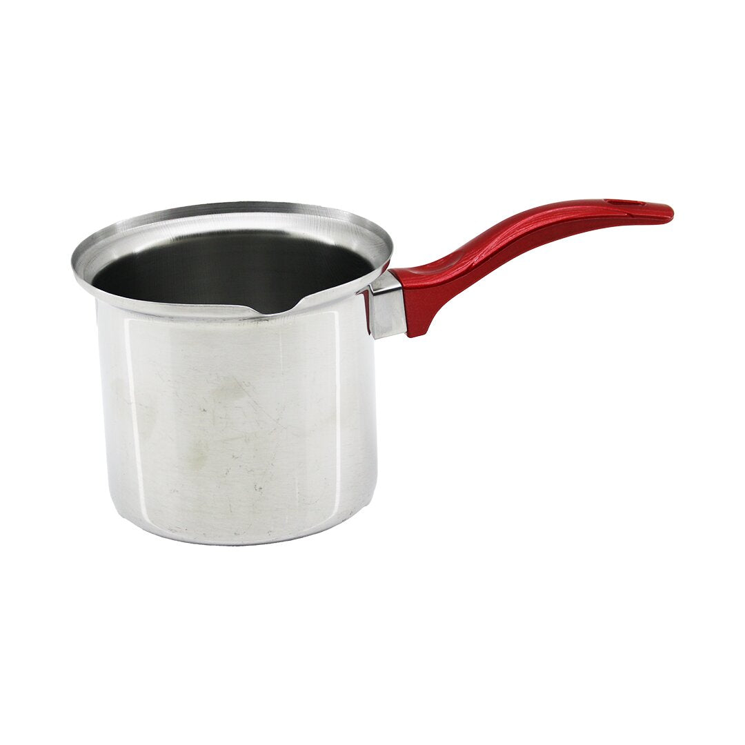 NO-6 STEEL COFFEEPOT RED HANDLE (5347)