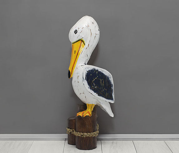 Wooden Pelican 50 cm