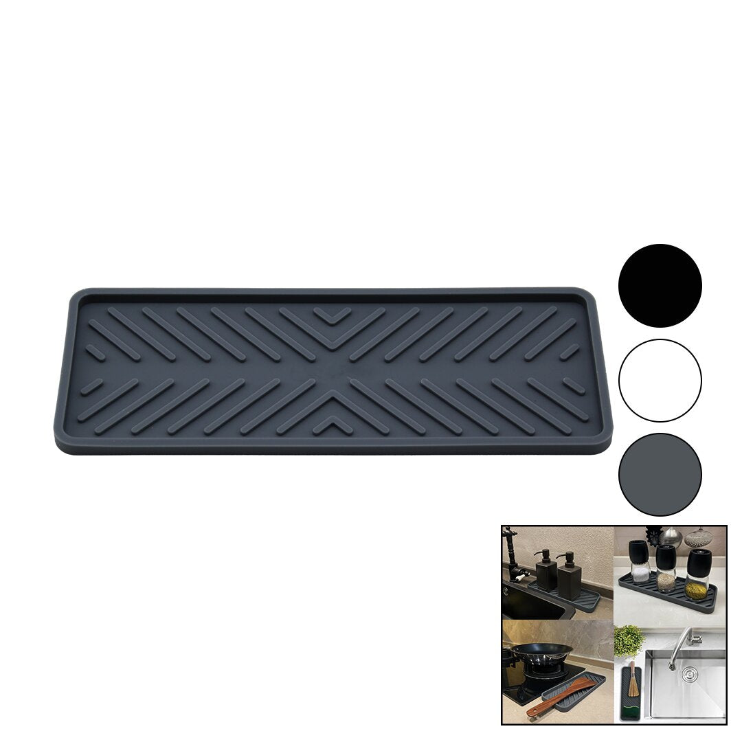 ORGANİZER - SİLİKON MUTFAK LAVABO DÜZENLEYİCİ RENKLİ MAT 22.5 X 9CM BRKT-178617 (5347)
