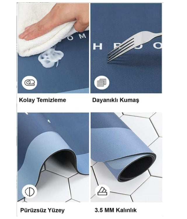 سجادة حمام فائقة الامتصاص
