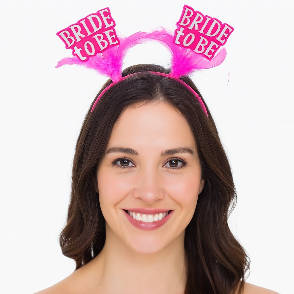 Pink Bride to Be Party Tiara - For Hen Night (5347)