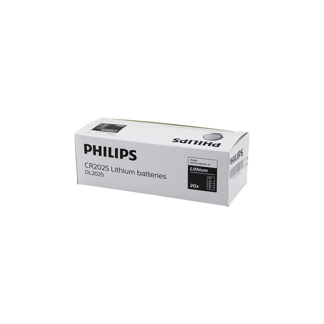 PHILIPS LİTHİUM CR-2025 PARA PİLİ 3V 5Lİ KART (5347)