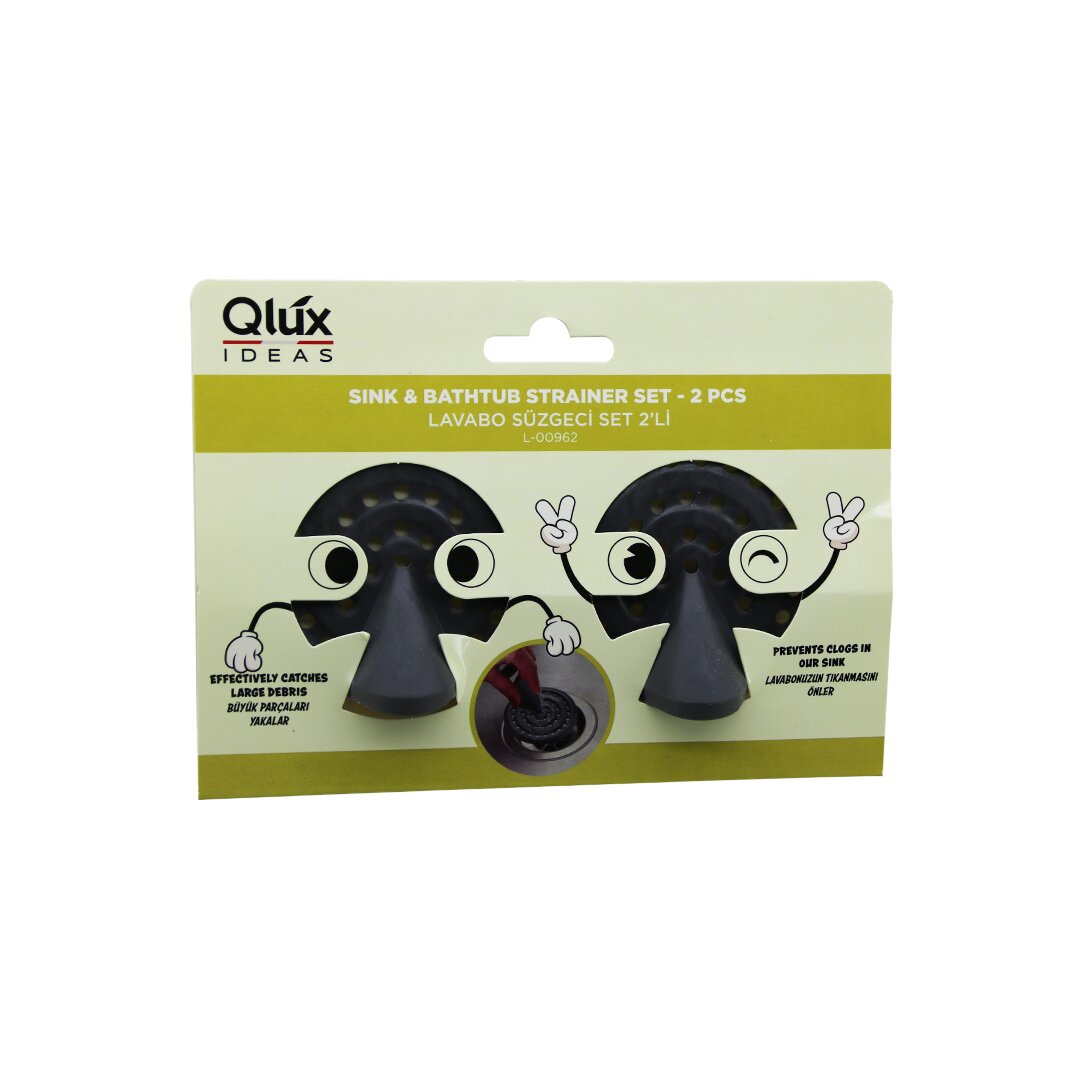 QLUX L-00962 2 PCS SINK STRAINER SET (5347)