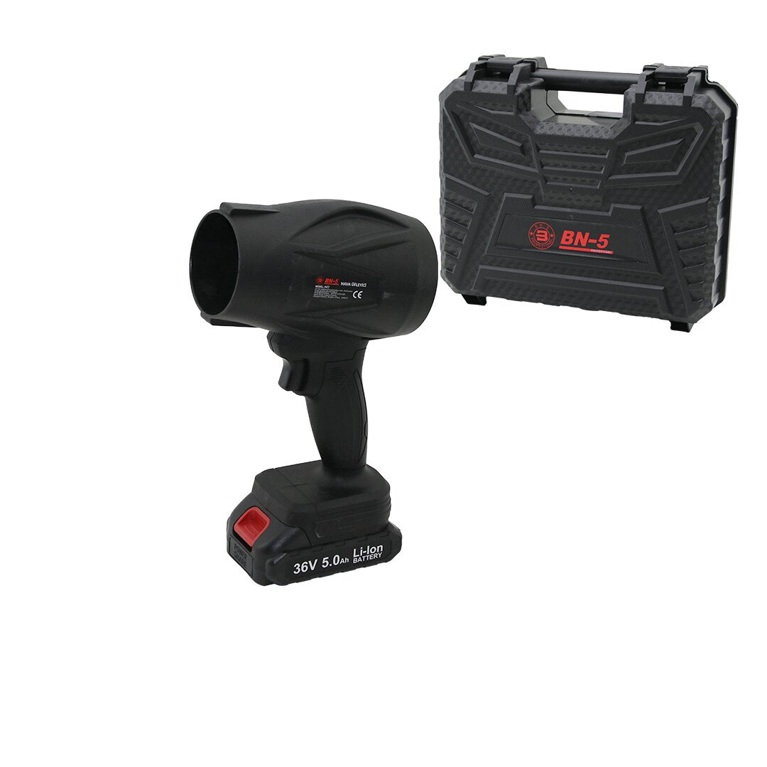 ŞARJLI - ÇİFT BATARYA HAVA ÜFLEYİCİ KÖRÜK FÖN MODEL 36V - 2000W H27 (5347)