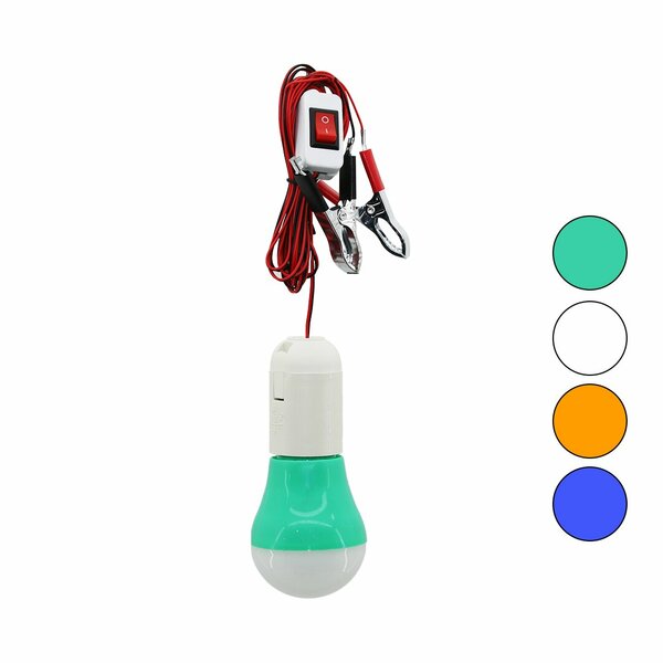 مصباح LED متنقل - مع كابل تعزيز البطارية = 4 متر 12 فولت - 5 واط (5347)