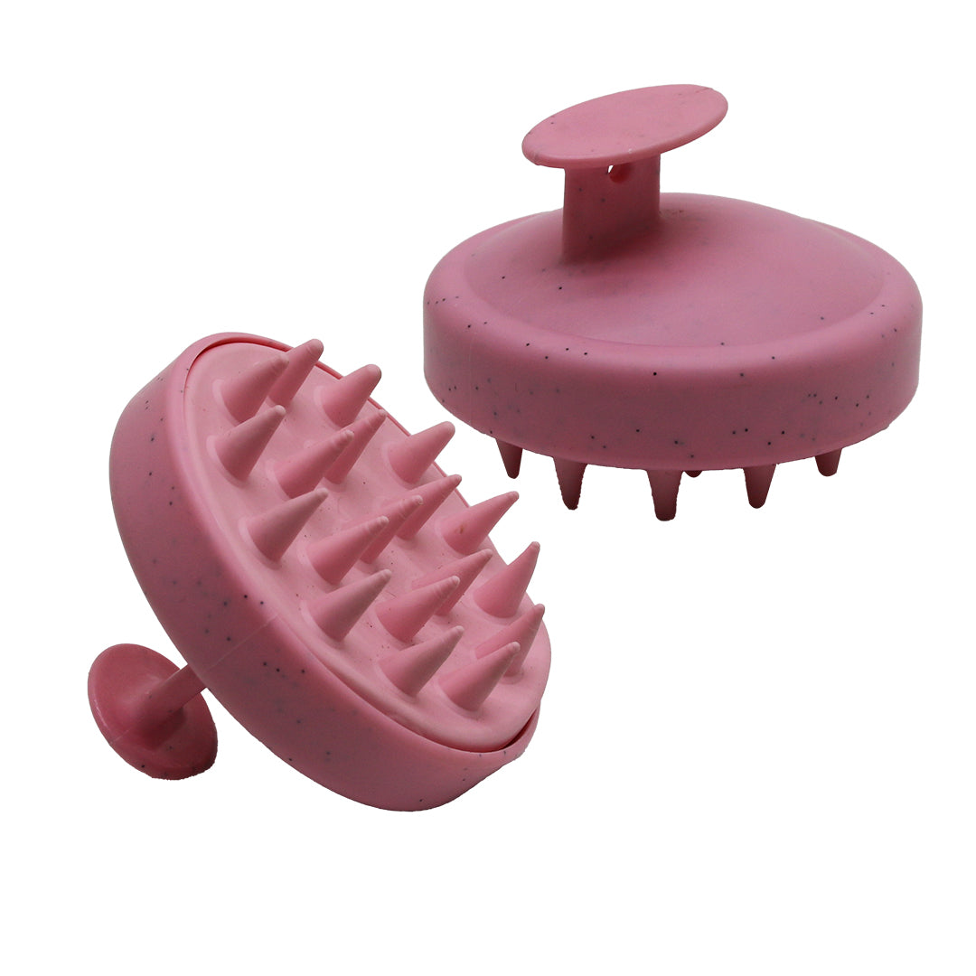 PRACTICAL SILICONE-TIPPED HAIR MASSAGE - SHOWER BRUSH (5347)