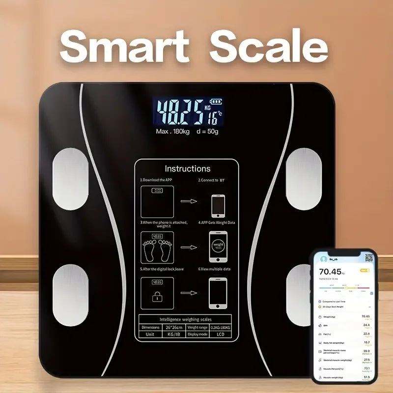 Black Smart Digital Scale FS-550 (5347)