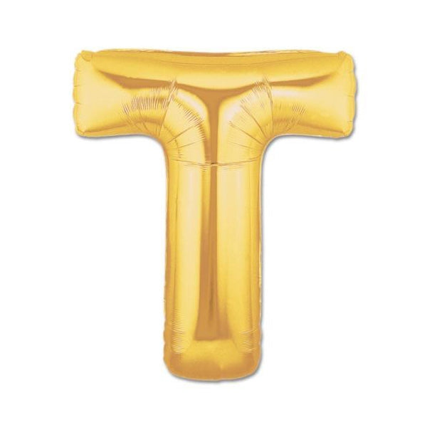 Gold Foil Letter Balloon 1 Meter