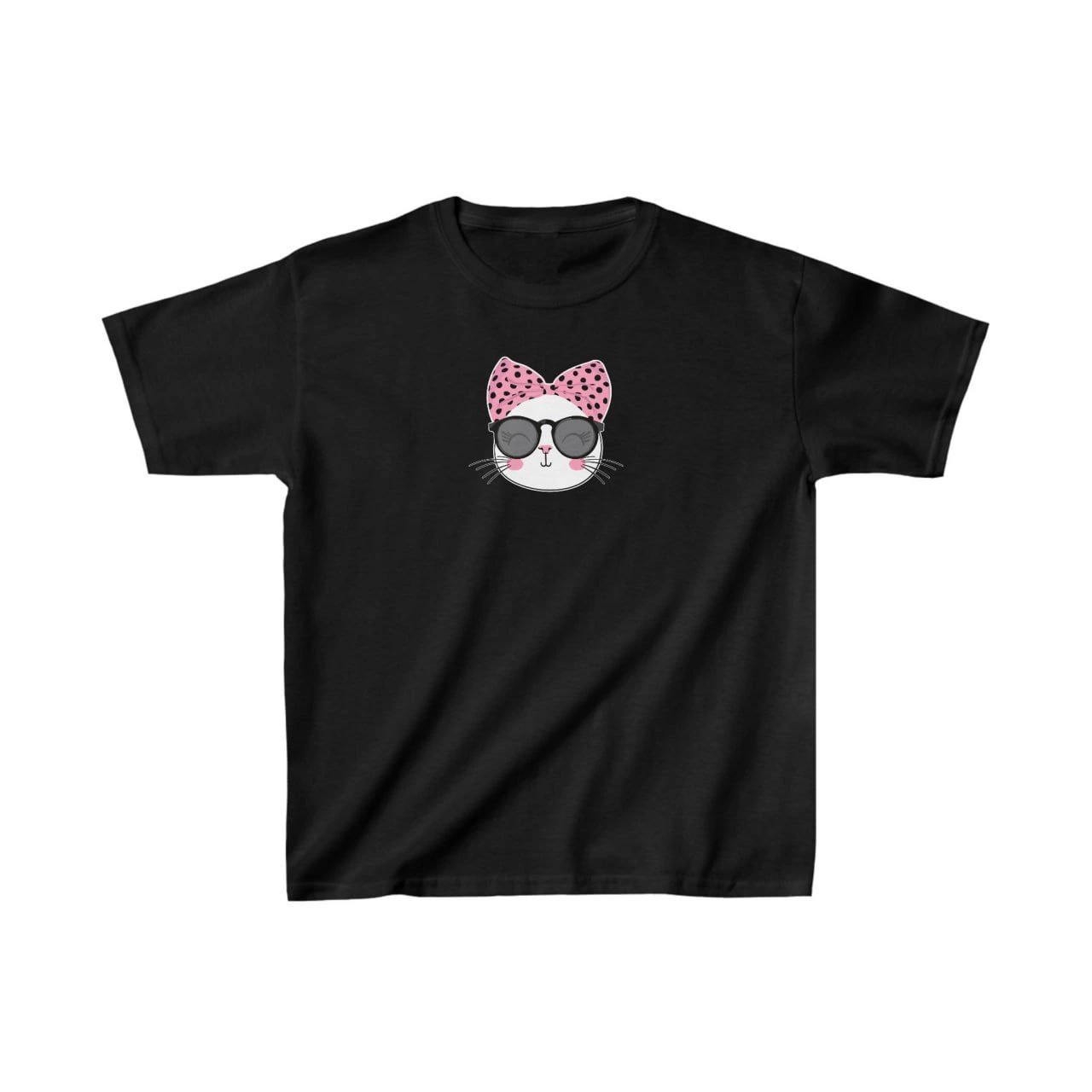 Unisex Kids' Printed T-Shirt - Black