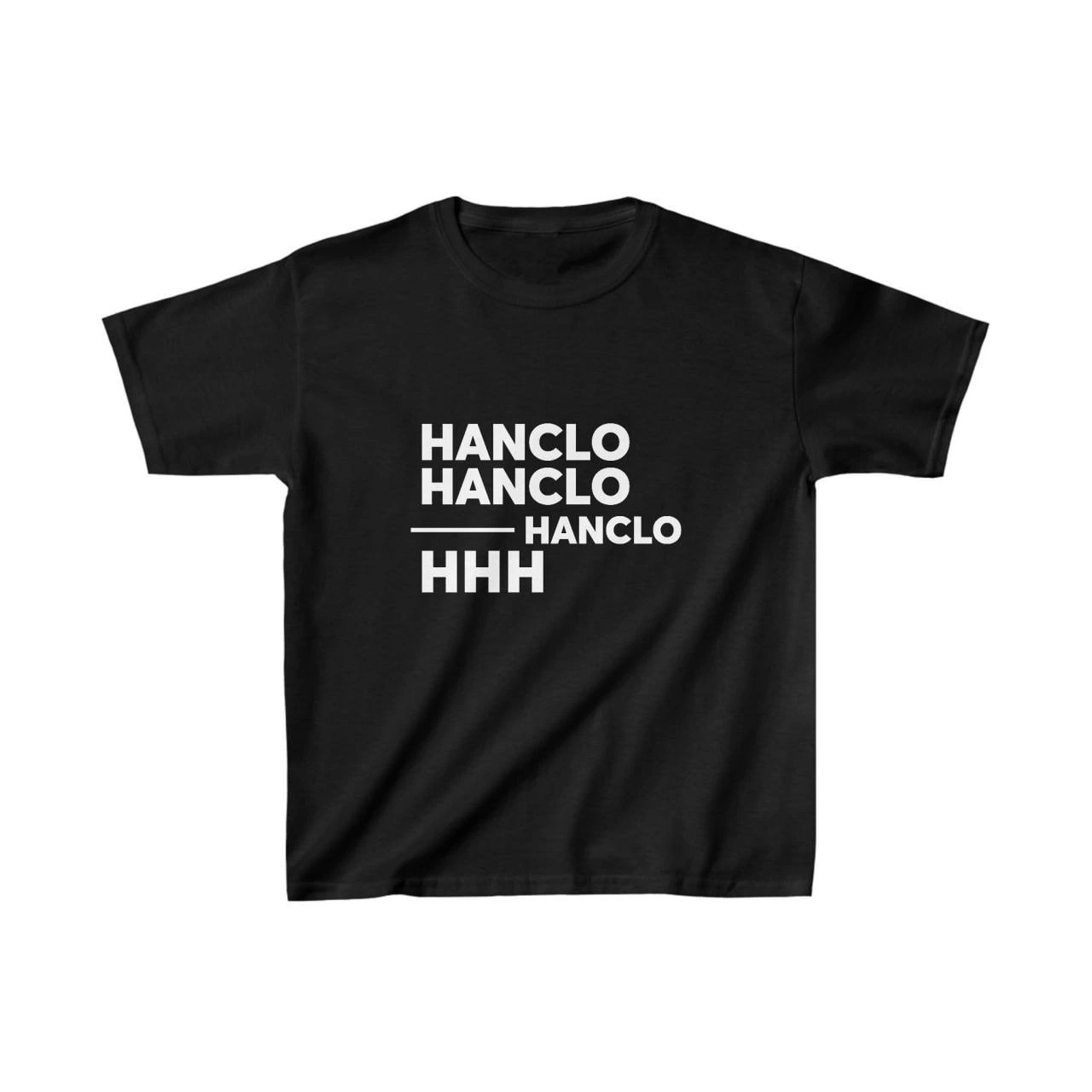 Unisex Kids' Printed T-Shirt - Black
