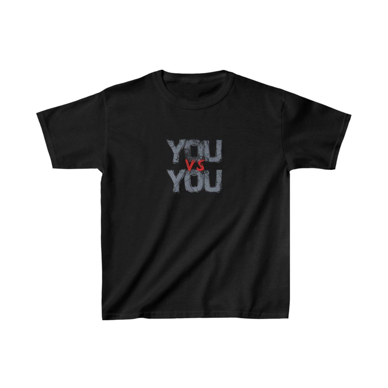 Unisex Kids' Printed T-Shirt - Black