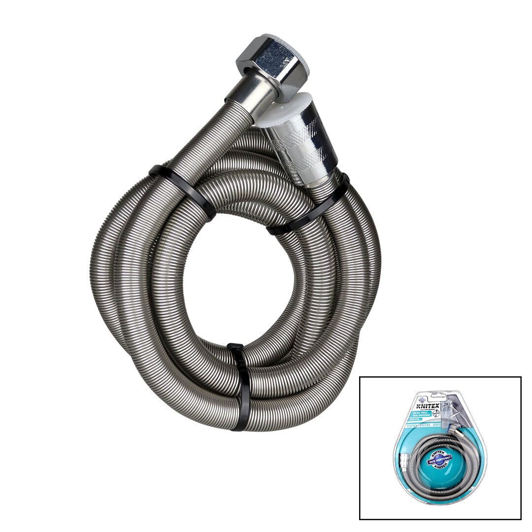 VAKUMLU METAL YAYLI DUŞ HORTUMU VAKUMLU 150CM (5347)