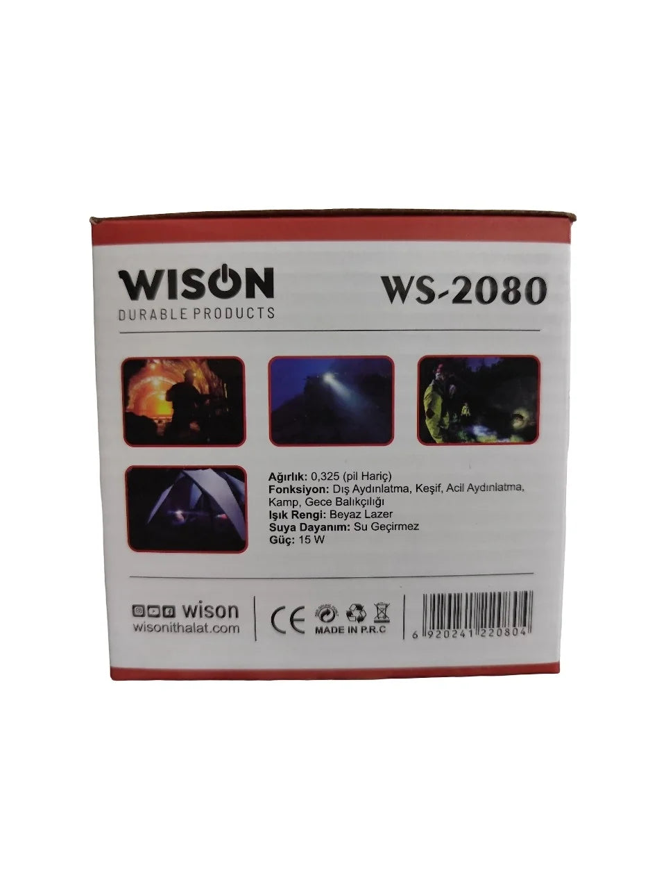 Ws-2080 Profesyonel Kafa Lambası 3000 Lümen 40 Watt (5347)