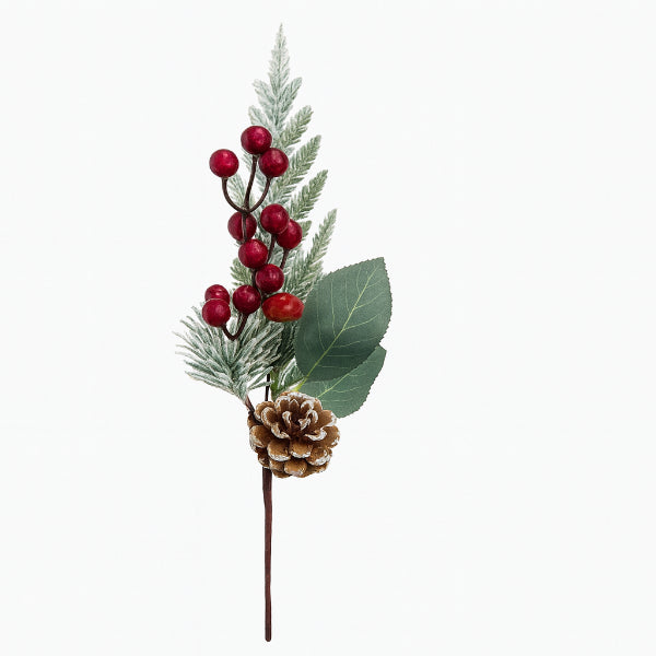 Decorative Conical Artificial Holly