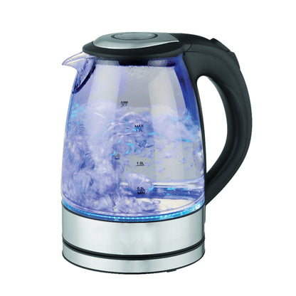 إبريق كهربائي زجاجي Crown CRW-7204