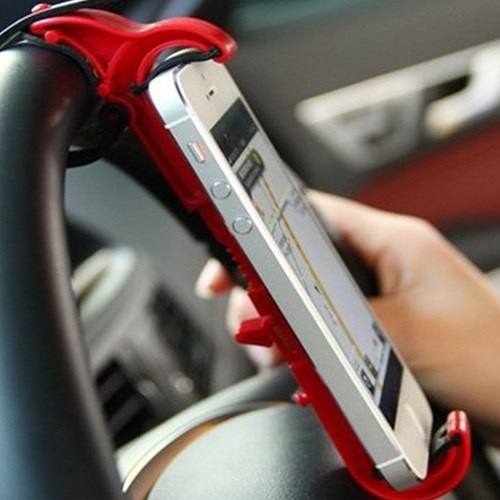Starixa® Araç içi Direksiyon Arası Pratik Telefon Navigasyon Tutucu Alet
