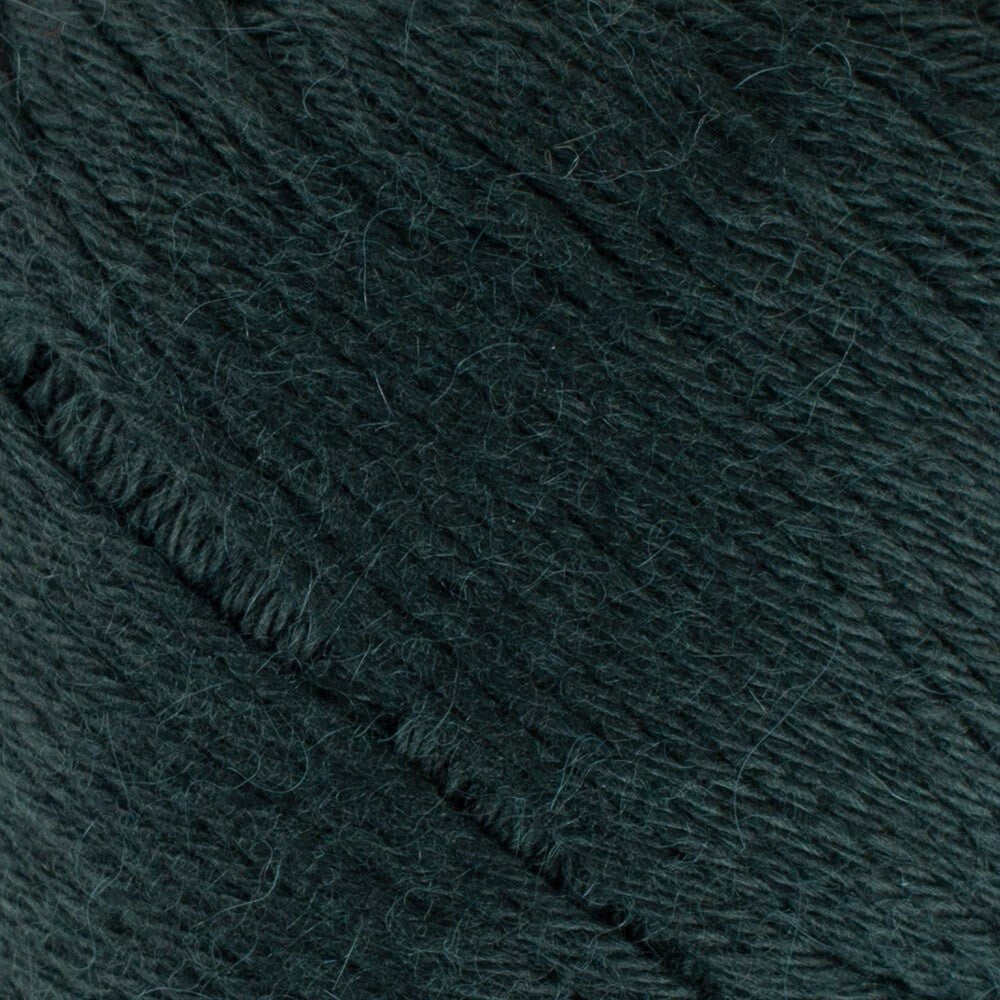 La Mia Angora 50 جرام. خيط حياكة يدوي أخضر داكن - L131 - 34215