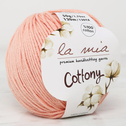 La Mia Cottony خيوط حياكة يدوية للأطفال لون بيبي بينك - P17-L017 - 33560
