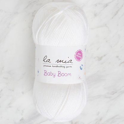 La Mia Baby Boom White Hand Knitting Yarn - 10 - 34118