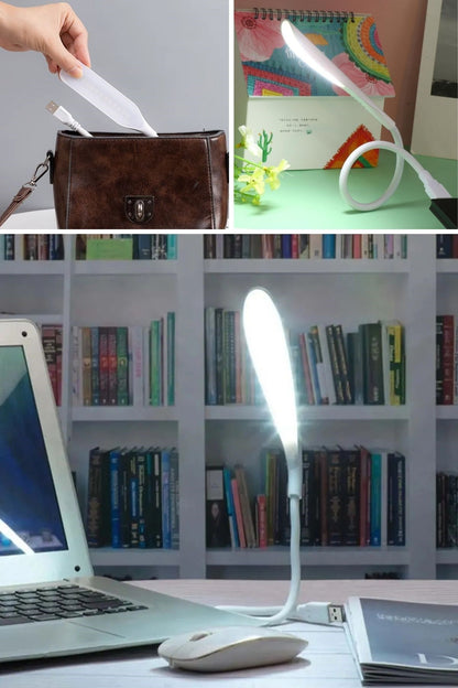 Starixa® USB Girişli 14 Ledli 3 Kademeli Dokunmatik Masa/Kitap Okuma Lambası Ledi Beyaz