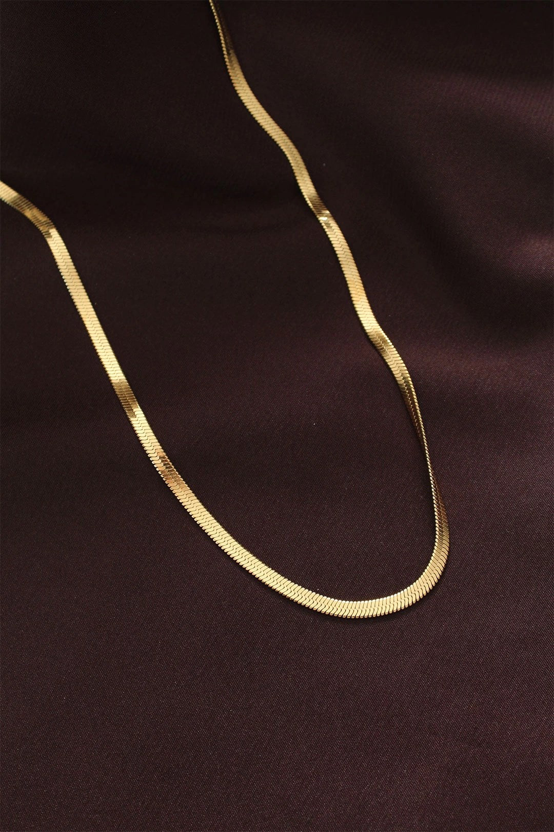 Mey İthalat® 316L Çelik Altın Renk 60 cm İtalyan Zincir Kolye