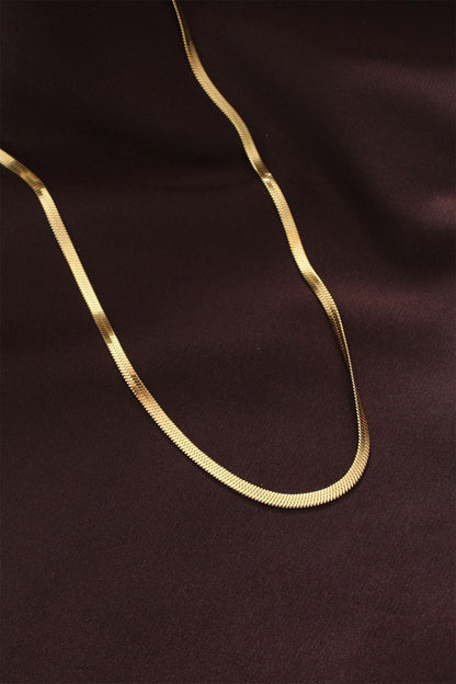 Mey İthalat® 316L Çelik Altın Renk 60 cm İtalyan Zincir Kolye