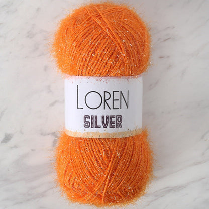 LOREN الفضي البرتقالي خيط حياكة يدوي - RS0103 - 34086