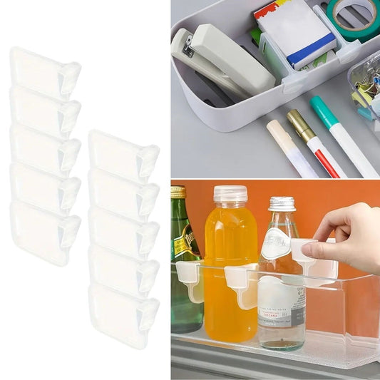 10'luŞeffaf Buzdolabı Yan Kapı Düzenleyici Buzdolabı Dolap İçi Bölümleyici Aparatlar (5347)