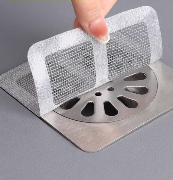 10-Piece Shower Drain Strainer, Fly Screen Repair Kit (5347)