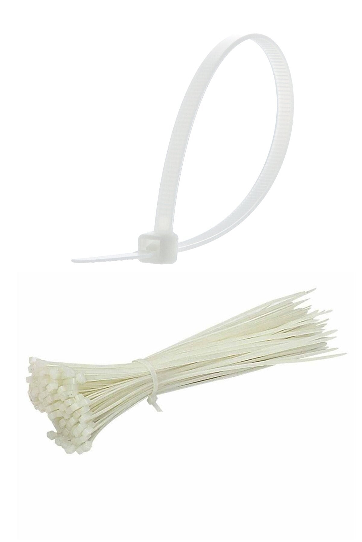 100 Pcs. Plastic Cable Ties Cable Organizer - 3.6 X 150 MM (5347)