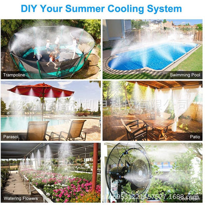10 Meter DIY Balcony Patio Gazebo Pergola Irrigation Cooling and Humidification System (5347)