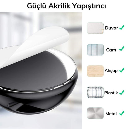 Çok Amaçlı Kablo Tutucu Akrilik Güçlü Yapışkanlı Organizer Düzenleyici 16 Parça Set Kolay Kullanımlı (5347)
