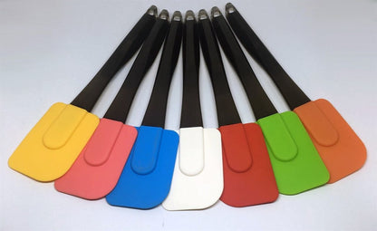 Dekoratif Renkli Silikon Spatula Pratik Sevimli Spatula Kaşık (5347)