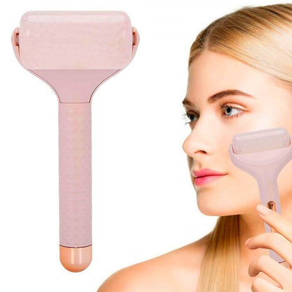 Ice Roller Buz Silindiri Terapi Etkili Yüz Derma Masaj ve Cilt Soğutma Bakım Aleti (5347)