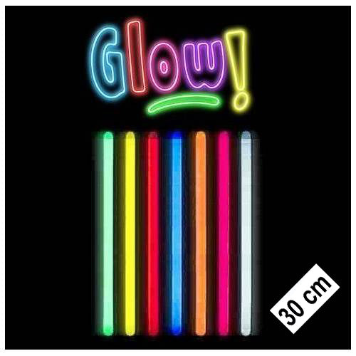Phosphorescent Glow Stick - Glows in the Dark - Thick - 30 cm - 1 Piece (5347)