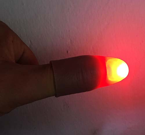 أصابع سحرية مضيئة LED، إضاءة أصابع (5347)