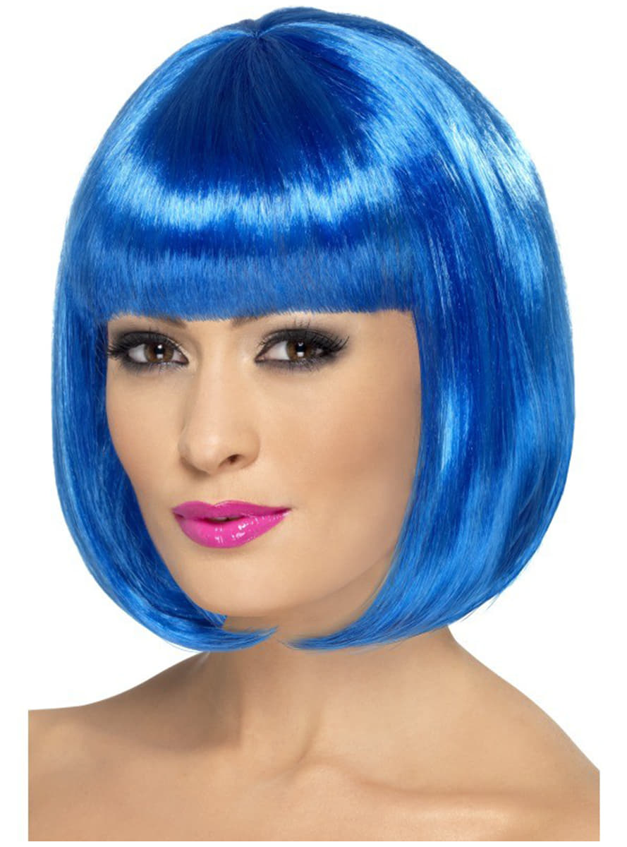 Blue Party Wig Short Bob Hair (5347)
