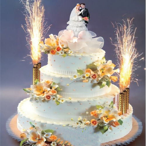 Cake Volcano Cake Sparkler 1 Piece (5347)