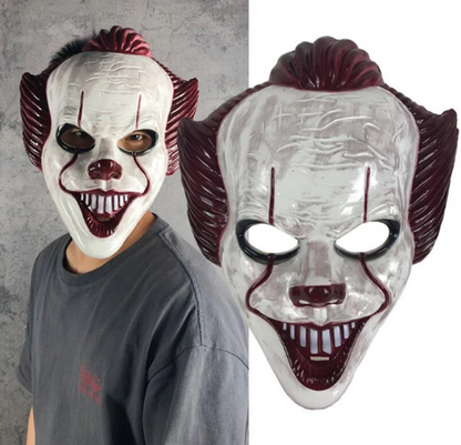 Plastik Joker Maskesi Killer Palyaço Maskesi (5347)