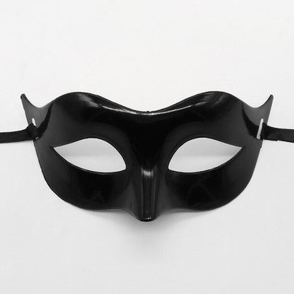 Black Color Masquerade Costume Party Venetian Ball Mask (5347)