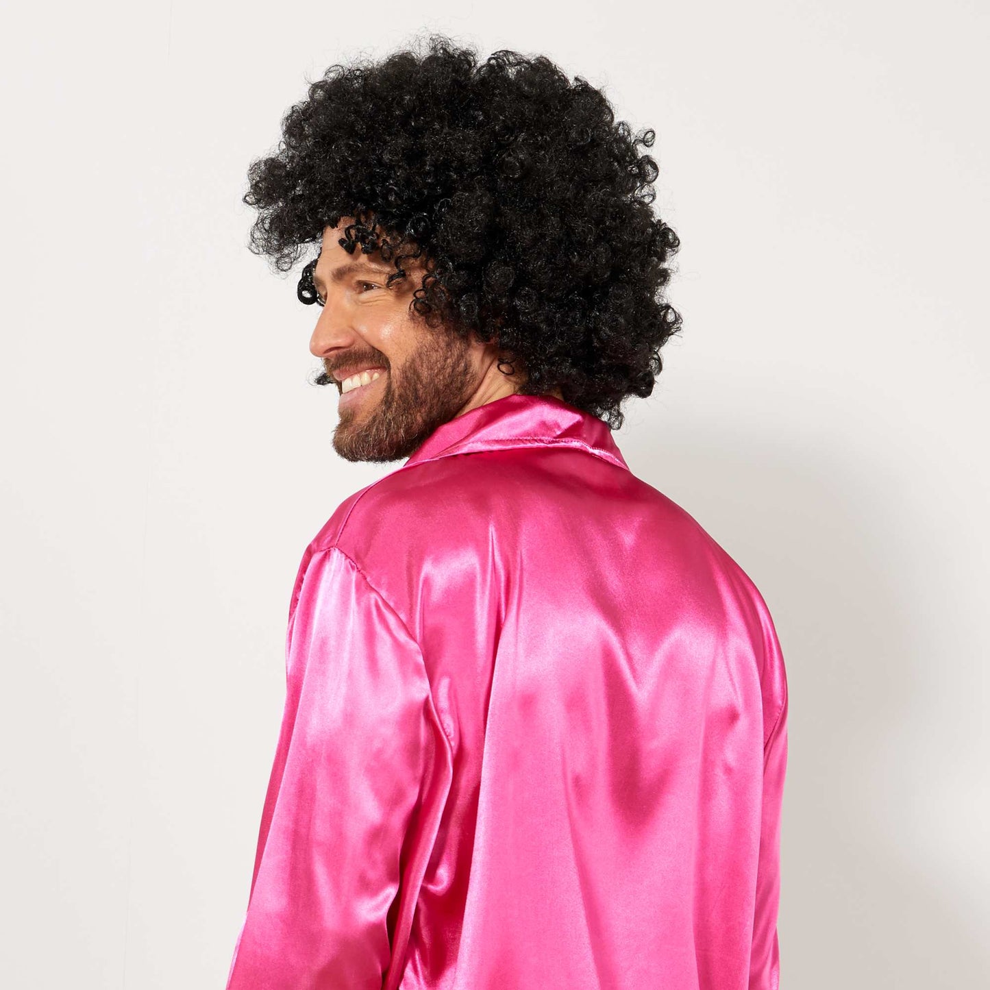 Black Curly Afro Bonus Wig (5347)