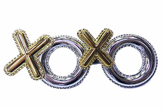 Xoxo Yazılı Yılbaşı Partisi Gözlüğü Gümüş Renk (5347)