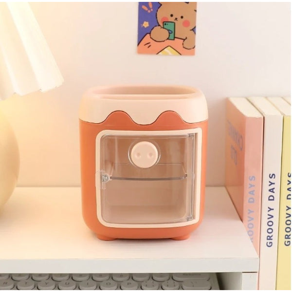 Mini Fridge Design Pencil Holder