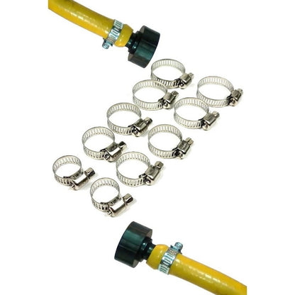 10 Piece Hose Clamp Set
