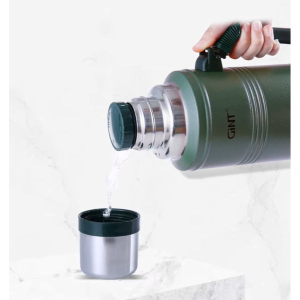 ترموس ستانلس ستيل سعة 2.2 لتر معزول بالفراغ